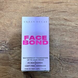 NWT Urban Decay Face Bond Waterproof Foundation Fair Cool